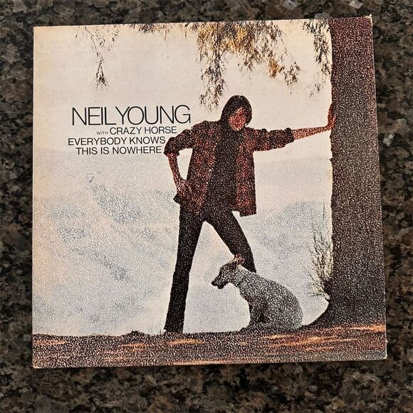 Neil Young Crazy Horse Everybody Knows This Is Nowhere LP VG+ 1969 Rock - Picture 1 of 7